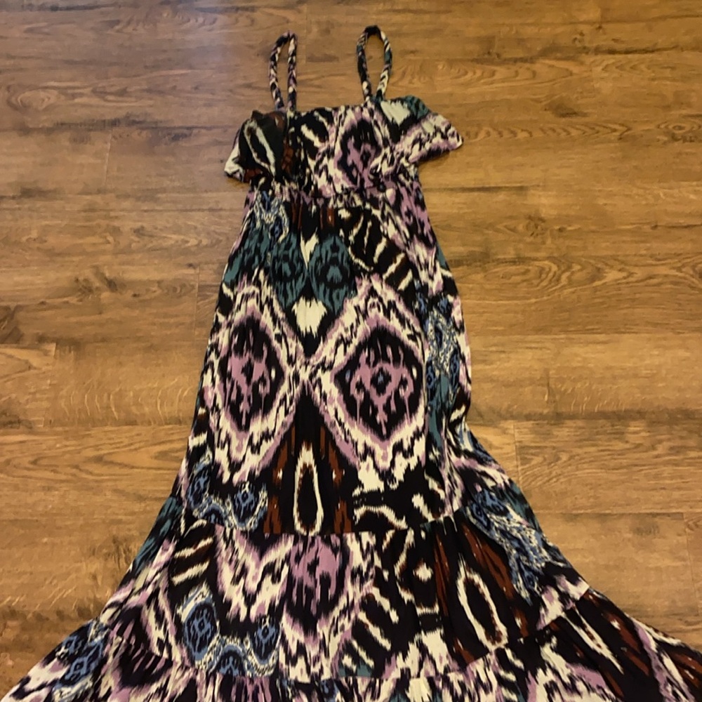 Style & Co patterned maxi dress
